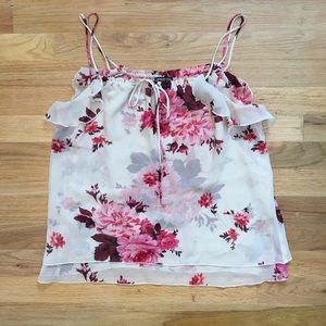 Express floral tank.